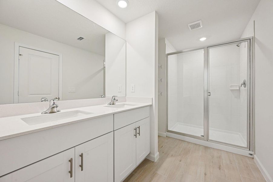 Furnished interior view inside a new home in Tidewater, Fort Pierce (Image 7).