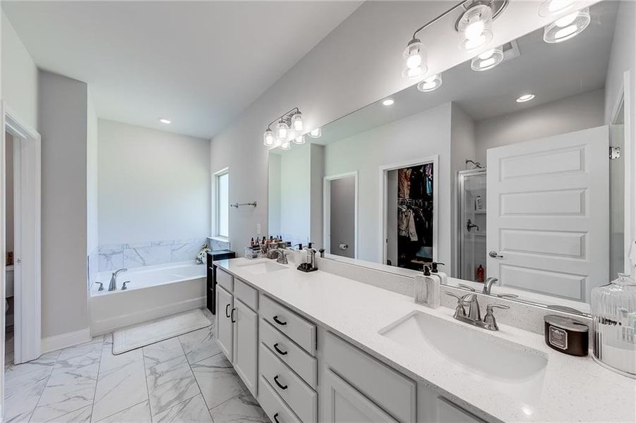 Furnished interior view inside a new home in , Maysville (Image 17).