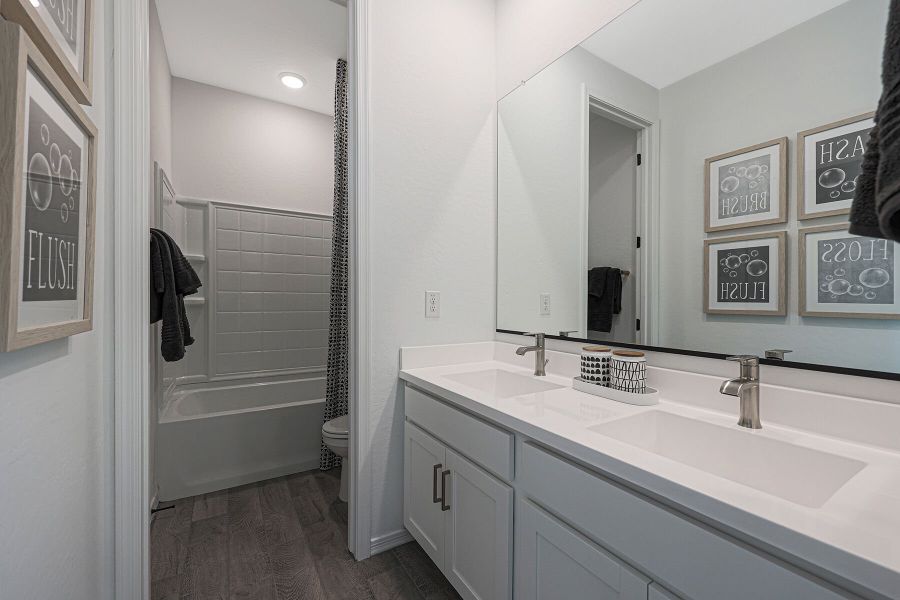 Representative furnished interior of a home built from the Sienna by Mattamy Homes in Empire Pointe, Queen Creek (Image 31).