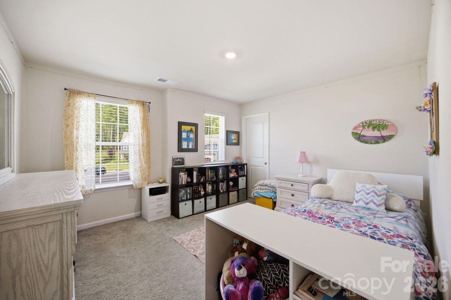 Furnished interior view inside a new home in Falls Cove at Lake Norman, Troutman (Image 36).