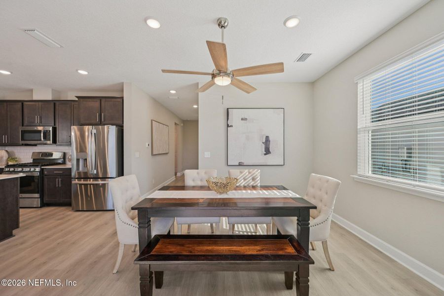 Furnished interior view inside a new home in , St. Augustine (Image 21).