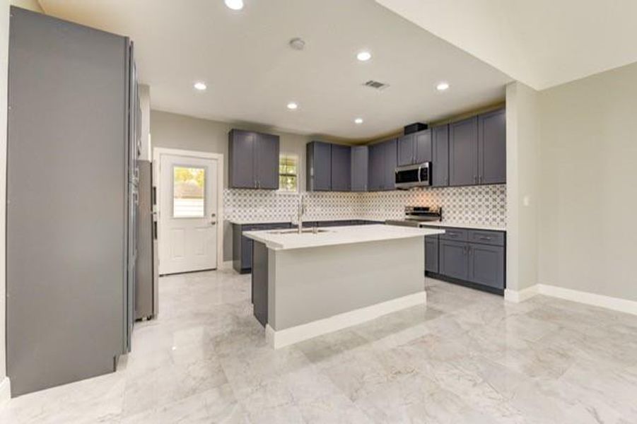 Furnished interior view inside a new home in , League City (Image 6). Furnished interior view inside a new home in , League City (Image 6).