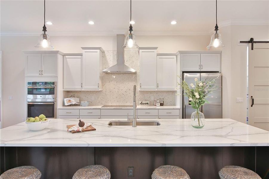 Furnished interior view inside a new home in , Sarasota (Image 7).
