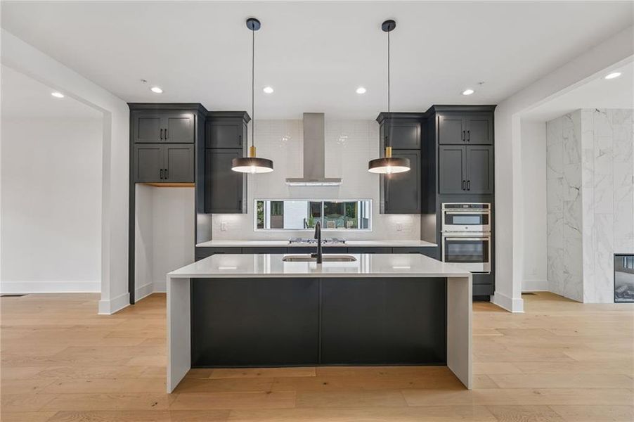 Furnished interior view inside a new home in , Decatur (Image 7).