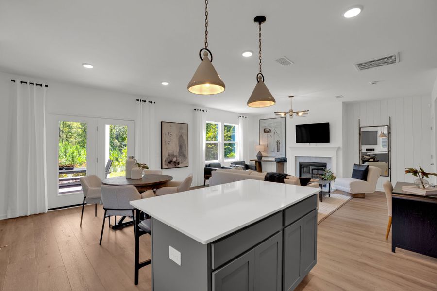 Furnished interior view inside a new home in Grand Arbor, Blythewood (Image 33).
