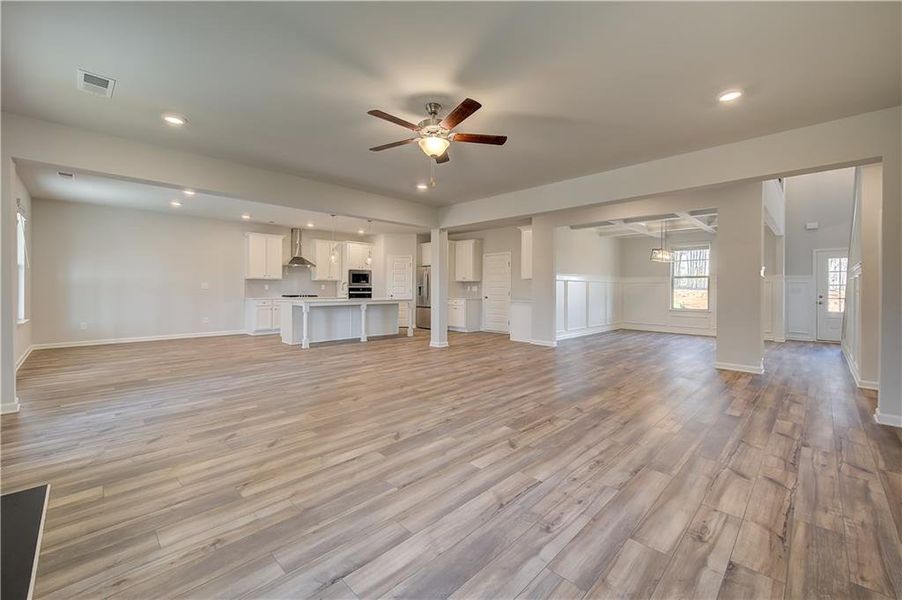 Spacious, unfurnished interior of a new home in Trinity Park, McDonough (Image 25).