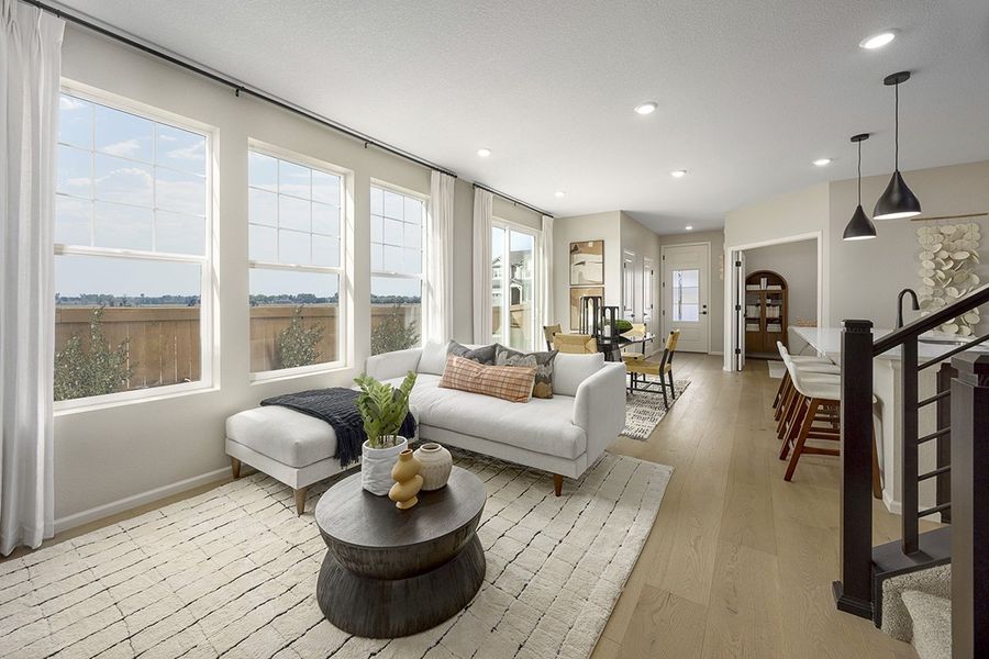 Furnished interior view inside a new home in Farmlore Villas, Brighton (Image 6).