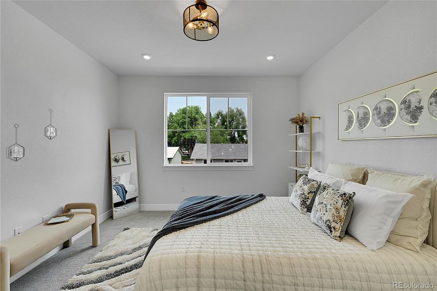 Furnished interior view inside a new home in , Arvada (Image 4).
