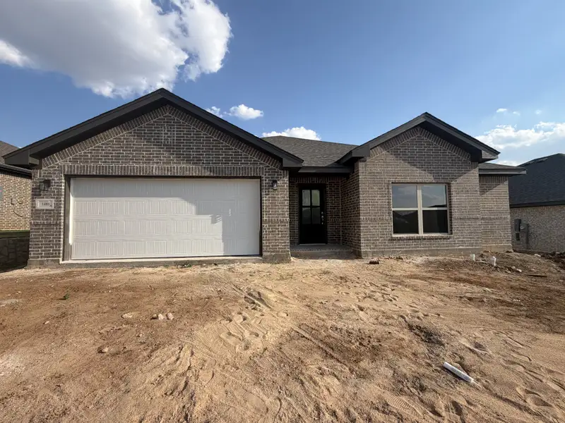 In-progress construction of a new home in Trail Creek, Cleburne, TX (Image 12).