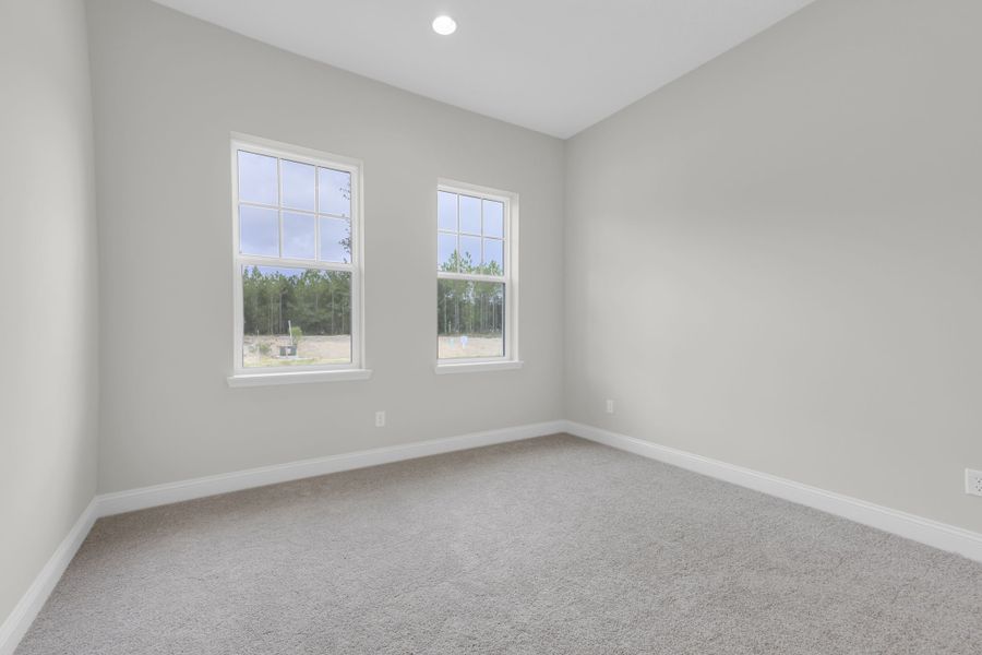 Representative unfurnished interior of a home built from the Avondale by Riverside Homes in Hidden Creek at SilverLeaf 80' Series, St. Augustine (Image 18).