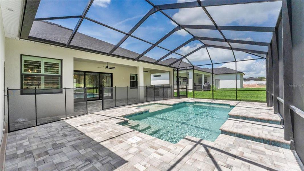 Exterior details and patio area of a home in , Lakeland (Image 31). Exterior details and patio area of a home in , Lakeland (Image 31).
