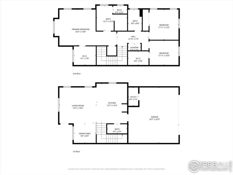 2D floor plan layout of this home in , Greeley, CO (Image 5).