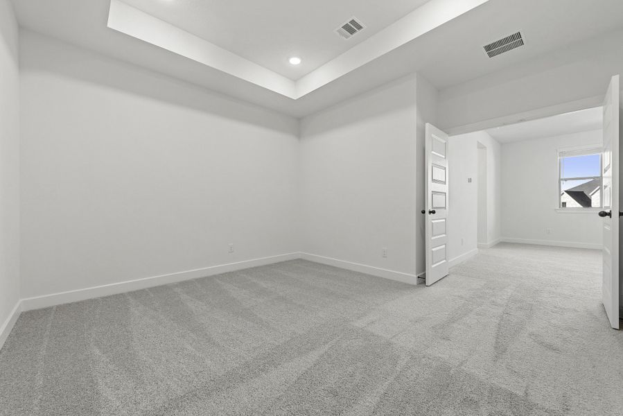 Representative unfurnished interior of a home built from the The Milton III by Westin Homes in Bridgeland, Cypress (Image 18). Representative unfurnished interior of a home built from the The Milton III by Westin Homes in Bridgeland, Cypress (Image 18).