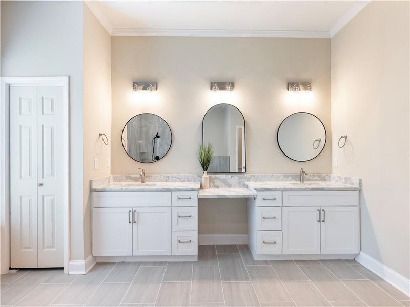 Furnished interior view inside a new home in , Ellenwood (Image 17).