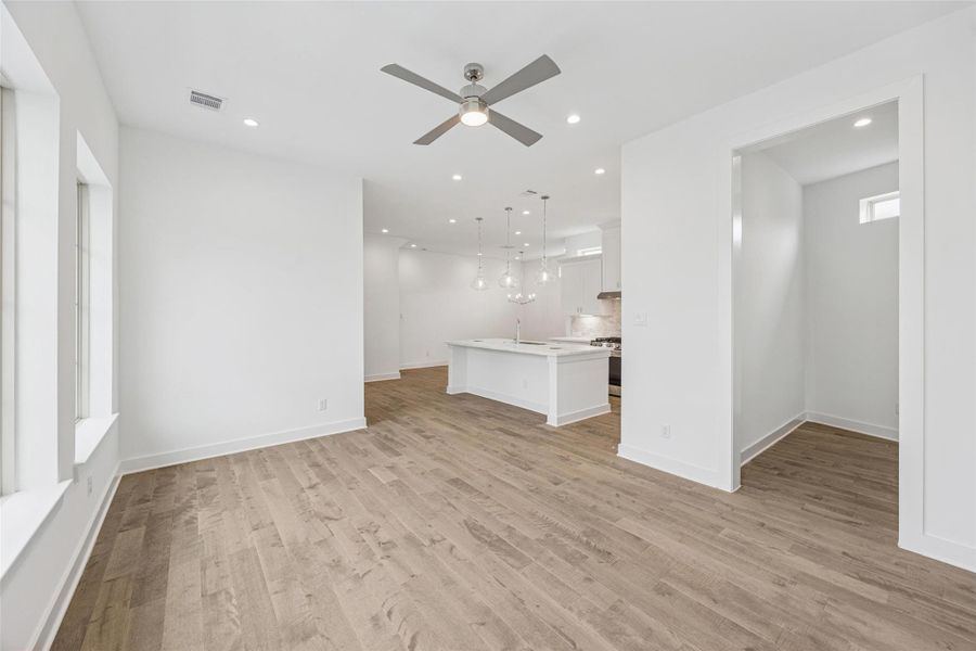 Living Area * Different View of the Second Floor * All OPEN.