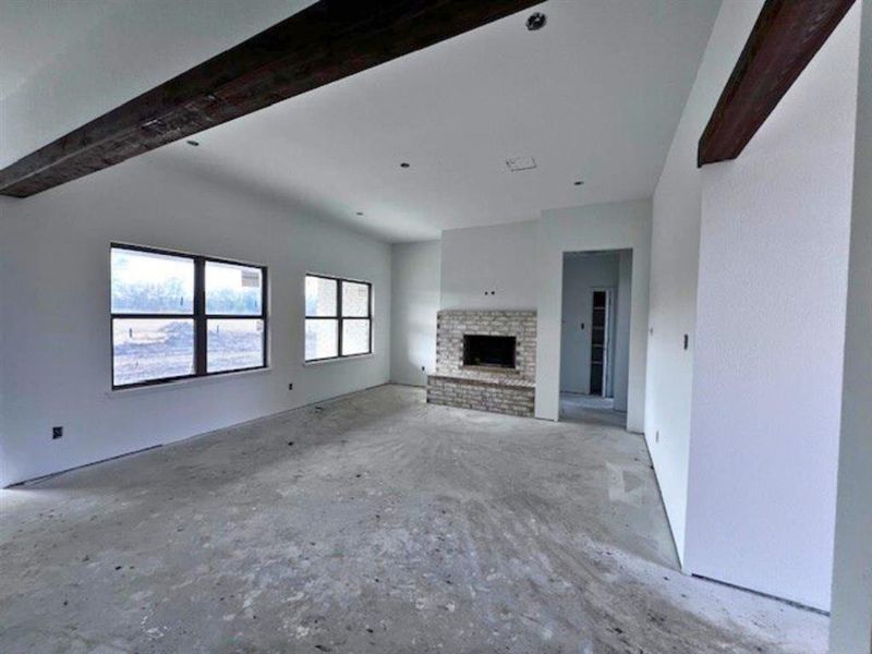 In-progress construction of a new home in Stonehenge Additional II, Sanger, TX (Image 9).