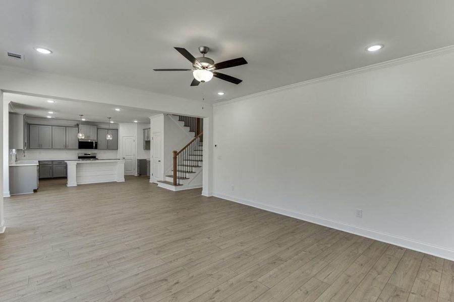 Spacious, unfurnished interior of a new home in , Commerce (Image 24).
