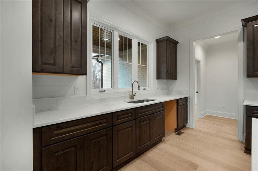 Furnished interior view inside a new home in , Calhoun (Image 9).
