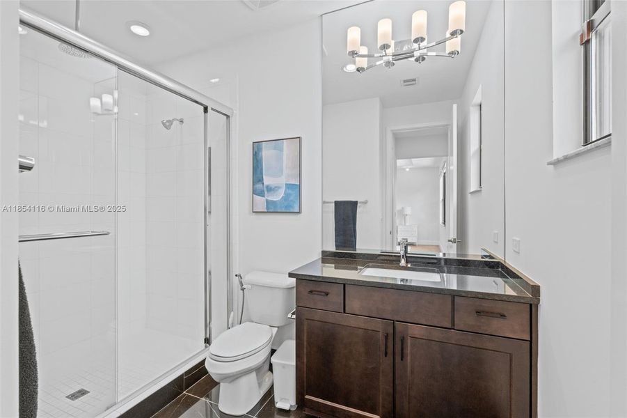 Furnished interior view inside a new home in , Boca Raton (Image 29).