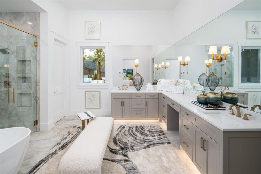 Furnished interior view inside a new home in , Mabank (Image 12).
