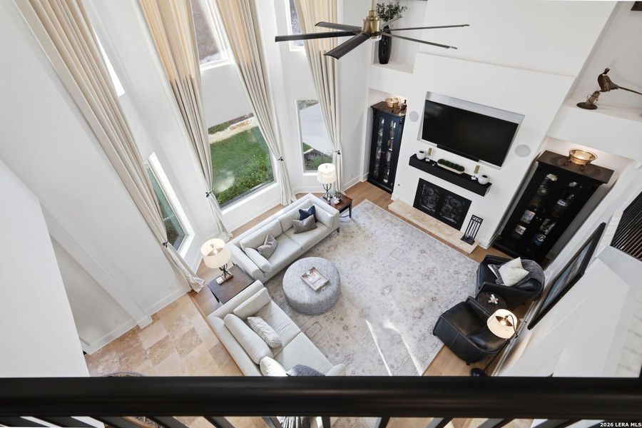 Furnished interior view inside a new home in , Boerne (Image 17).
