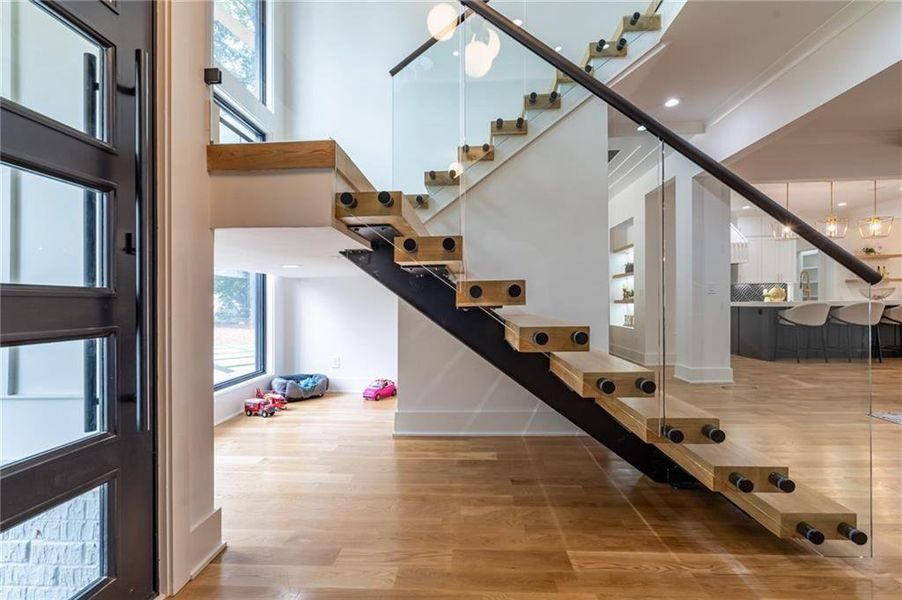 Furnished interior view inside a new home in , Brookhaven (Image 18).