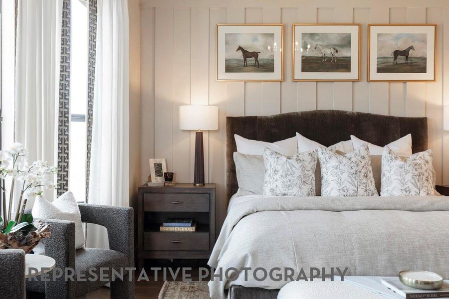 Furnished interior view inside a new home in Midline, Webster (Image 15).