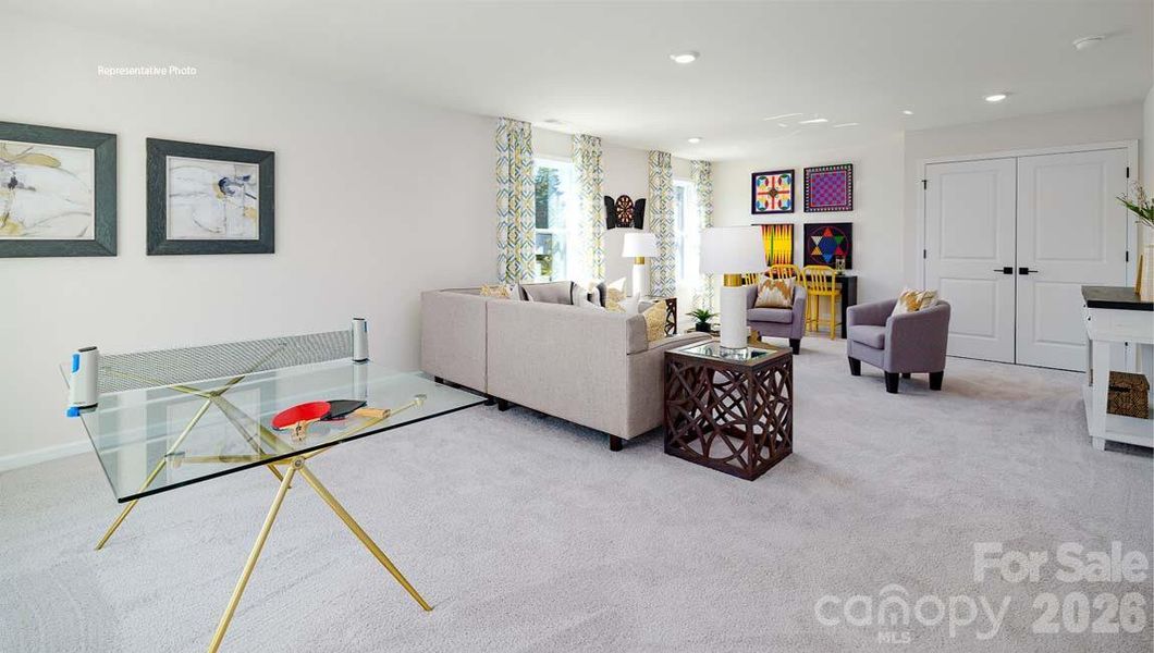 Furnished interior view inside a new home in Sylvan Creek, Denver (Image 16).