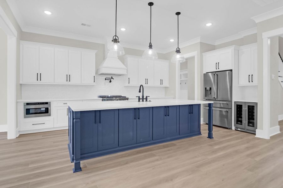 Furnished interior view inside a new home in , Summerville (Image 12).