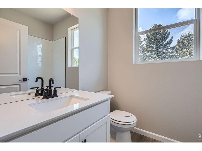 Close-up of interior finishes inside a home in Farmstead, Berthoud (Image 17).