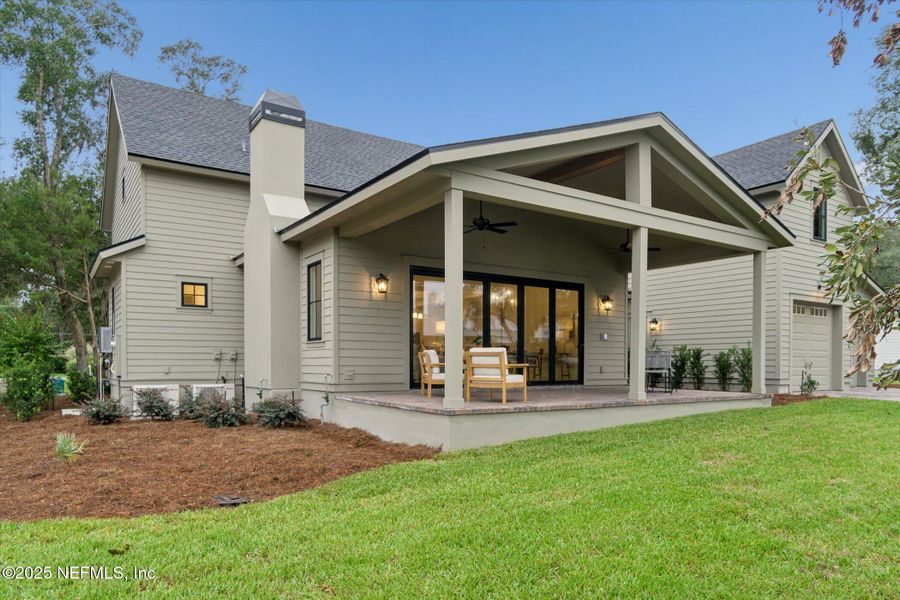 Exterior details and patio area of a home in , Yulee (Image 29). Exterior details and patio area of a home in , Yulee (Image 29).
