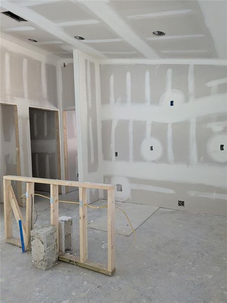 In-progress construction of a new home in , Citrus Springs, FL (Image 30).
