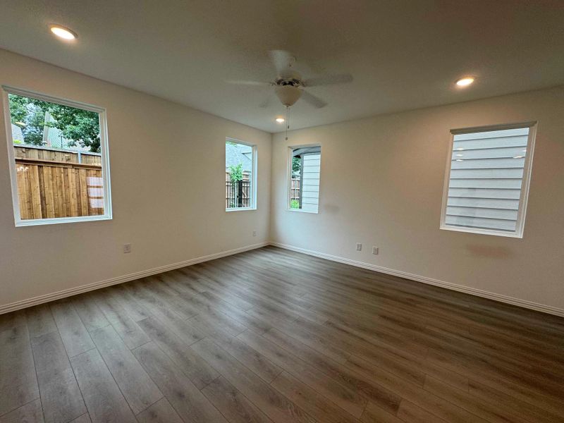Family Room Construction Progress