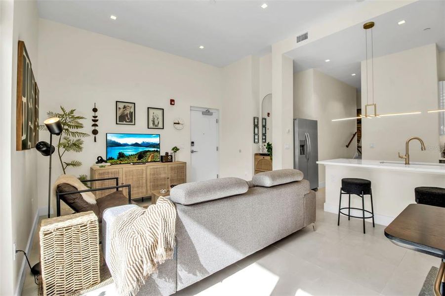 Furnished interior view inside a new home in , Sarasota (Image 15). Furnished interior view inside a new home in , Sarasota (Image 15).