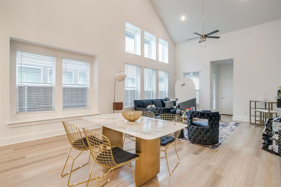Furnished interior view inside a new home in Karis, Crowley (Image 15).