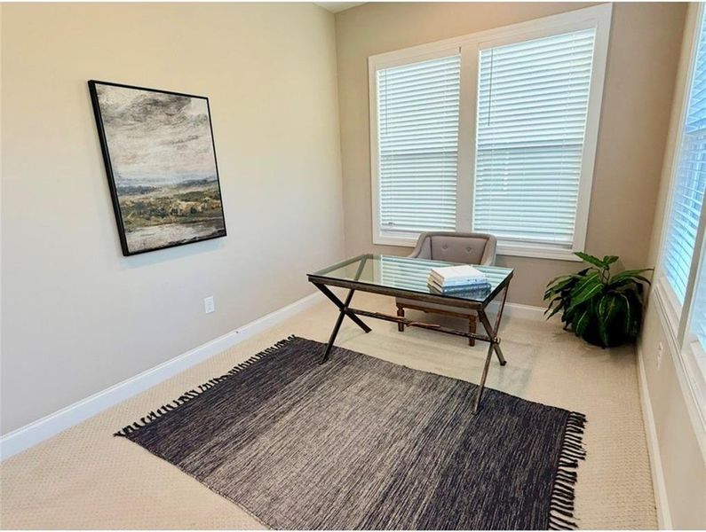 Furnished interior view inside a new home in , Newnan (Image 12).