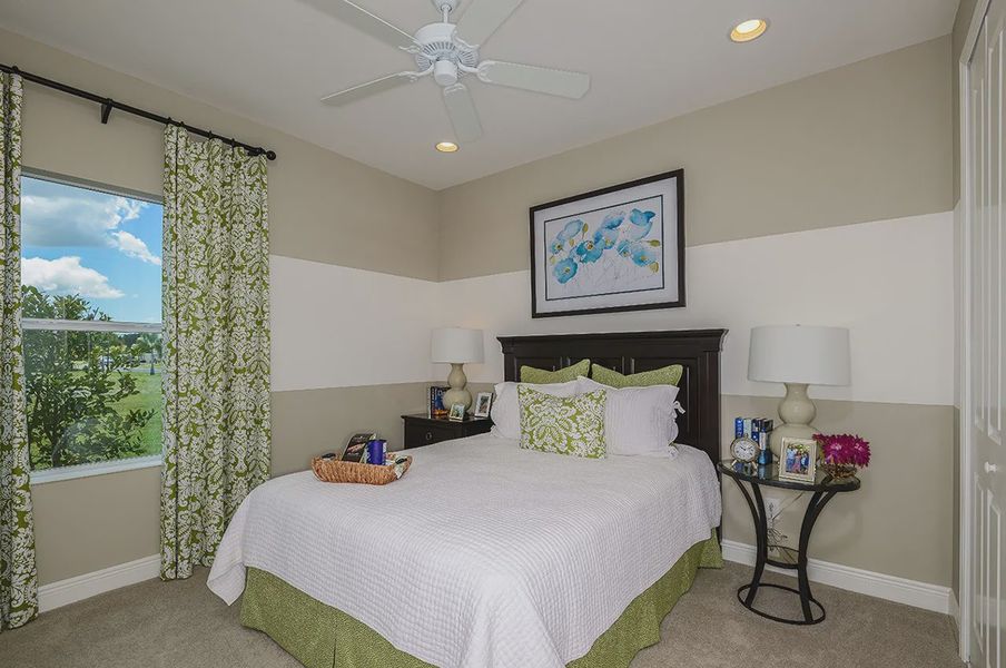 Representative furnished interior of a home built from the White Star by Neal Communities in SkySail, Naples (Image 9).
