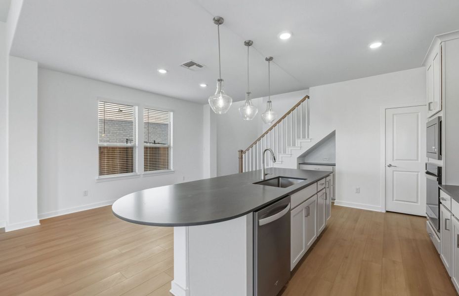 Furnished interior view inside a new home in Santa Rita Ranch, Liberty Hill (Image 6).
