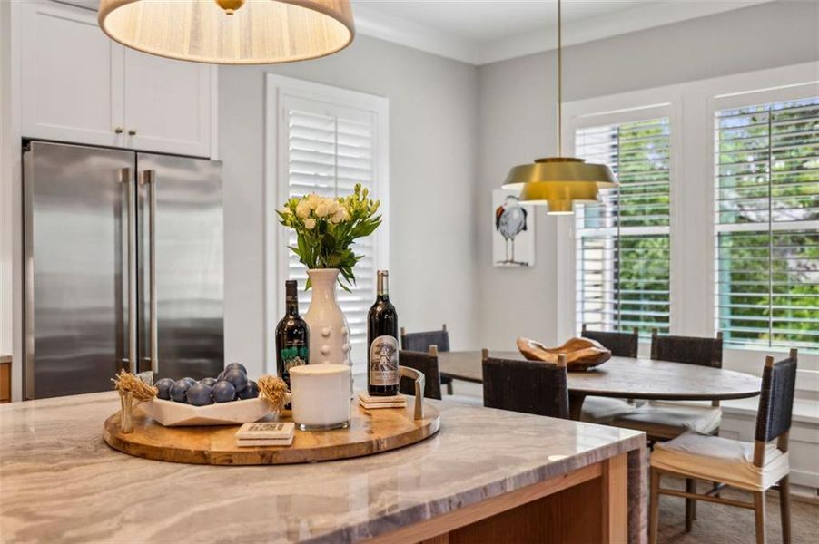 Furnished interior view inside a new home in , Brookhaven (Image 15).