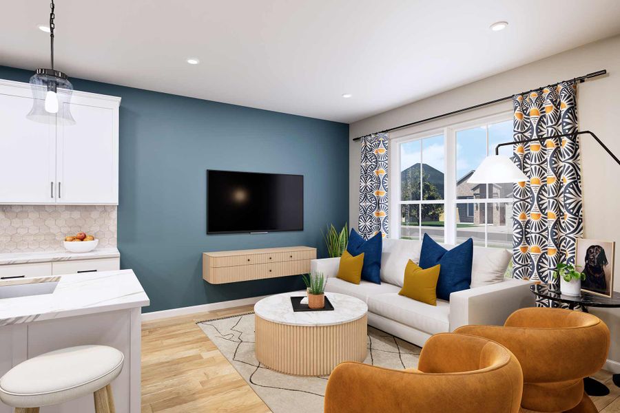 The Bluestar - Family Room