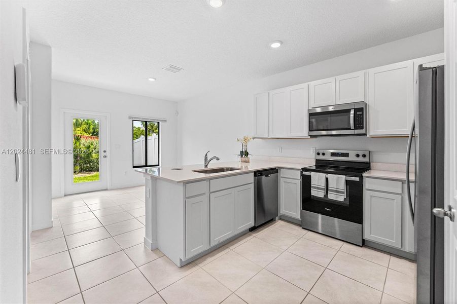 Furnished interior view inside a new home in , Lake Worth (Image 9). Furnished interior view inside a new home in , Lake Worth (Image 9).