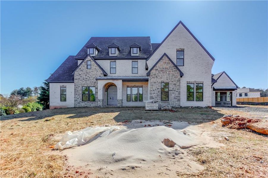 In-progress construction of a new home in , Buford, GA (Image 13).