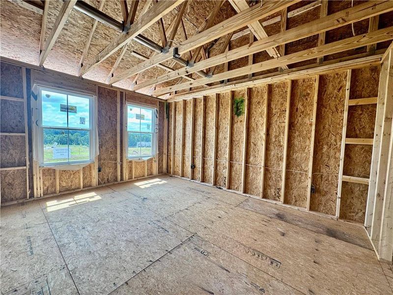 In-progress construction of a new home in Eastlyn Crossing, Flowery Branch, GA (Image 16). In-progress construction of a new home in Eastlyn Crossing, Flowery Branch, GA (Image 16).