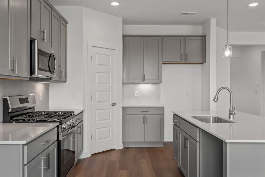 Representative furnished interior of a home built from the The Asheville C by Davidson Homes LLC in Calista Farms, White House (Image 8).