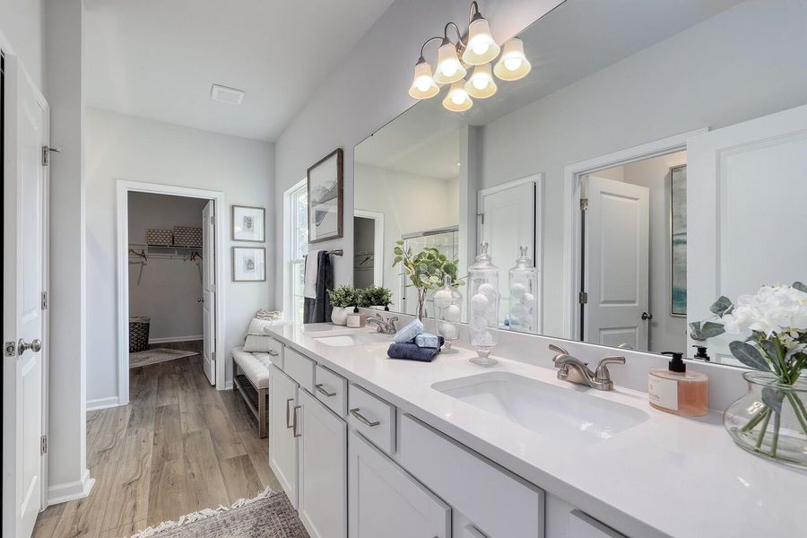 Furnished interior view inside a new home in , Summerville (Image 10).