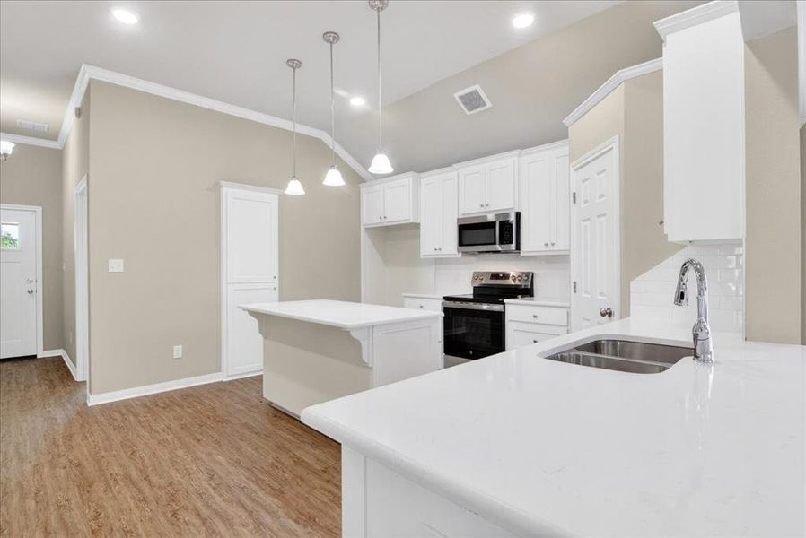 Furnished interior view inside a new home in , Robinson (Image 7).