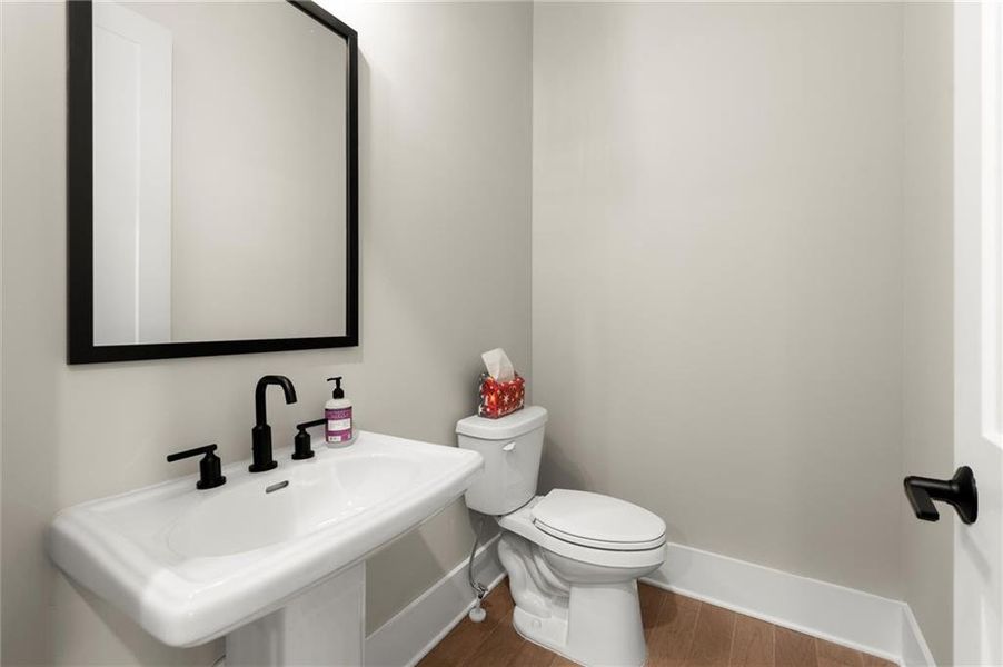 Furnished interior view inside a new home in West Town, Atlanta (Image 6). Furnished interior view inside a new home in West Town, Atlanta (Image 6).