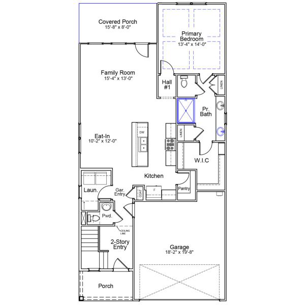 2D floor plan layout of this home in Pineland Preserve, Summerville, SC (Image 2). 2D floor plan layout of this home in Pineland Preserve, Summerville, SC (Image 2).