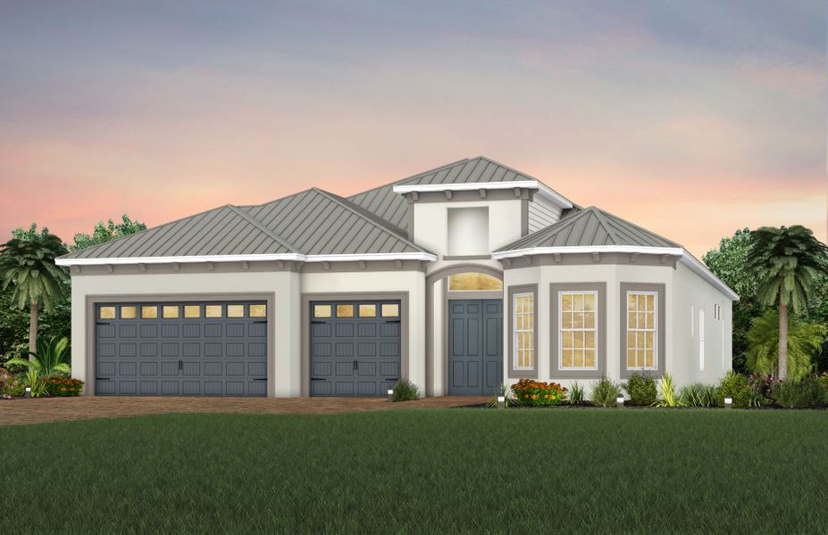 Exterior FM3 with stone detail Exterior FM3 with stone detail