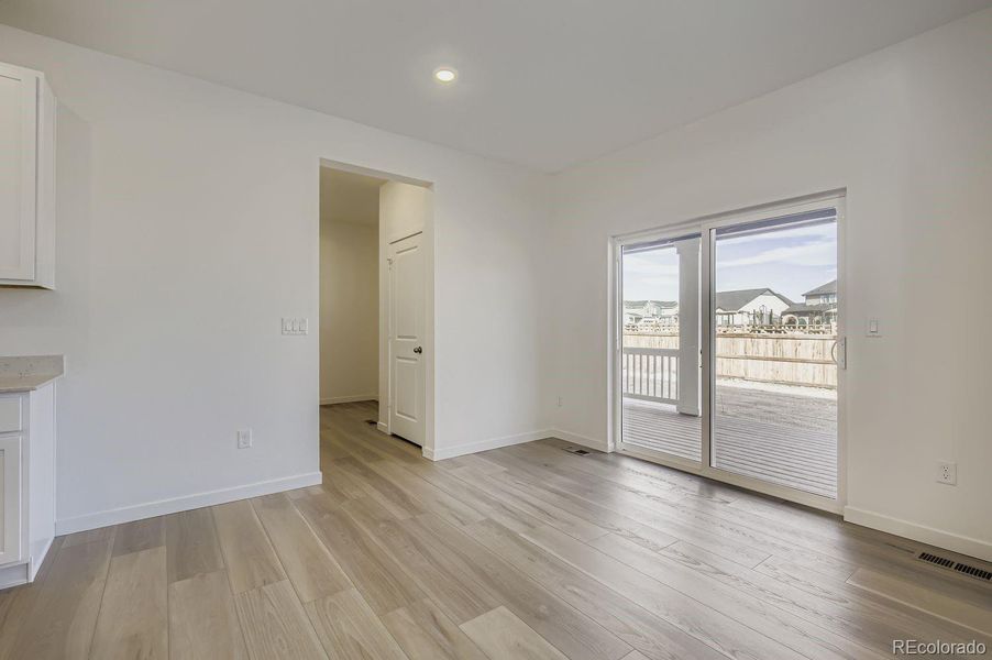 Spacious, unfurnished interior of a new home in Ledge Rock: The Monarch Collection, Johnstown (Image 7).
